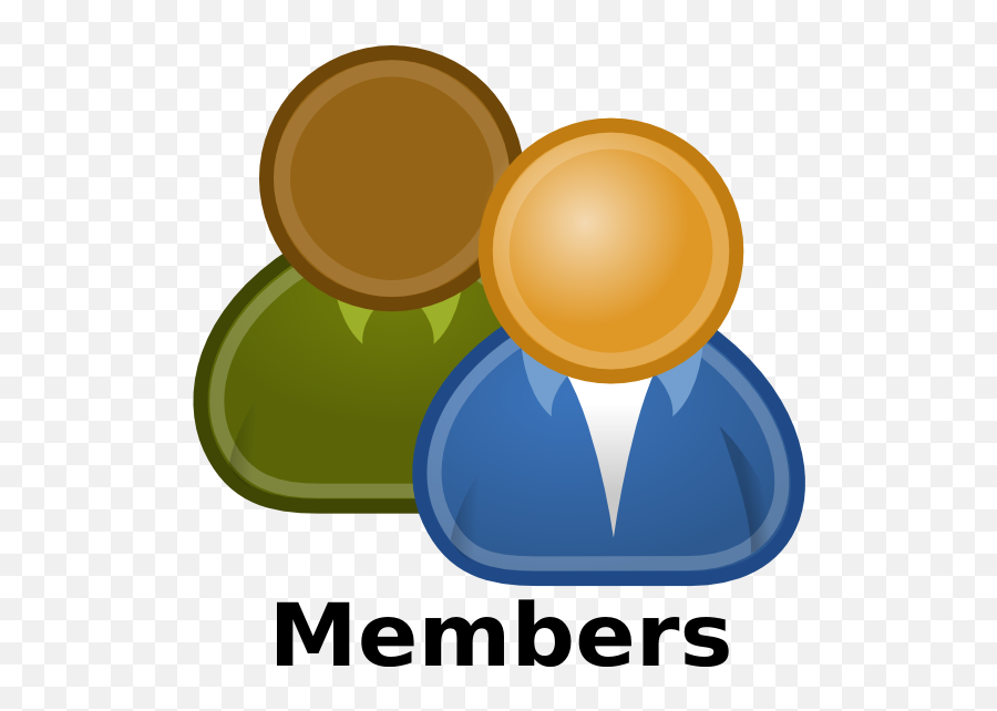 Members Clip Art At Clker - Member Clipart Emoji,Membership Clipart