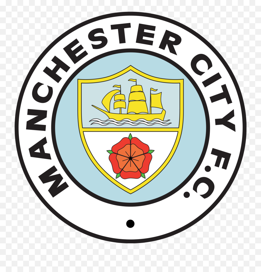 Man City Old Logo Png Png Image Emoji,Manchester United Logo Png