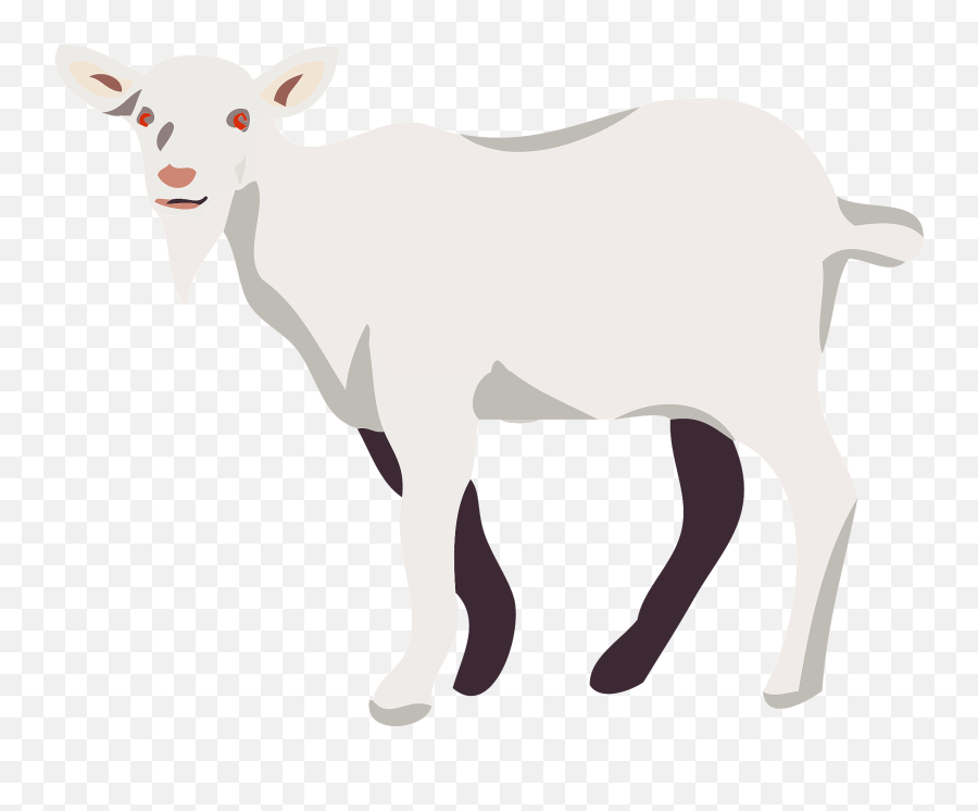 Goat Clipart Free Download Transparent Png Creazilla Emoji,Goats Clipart