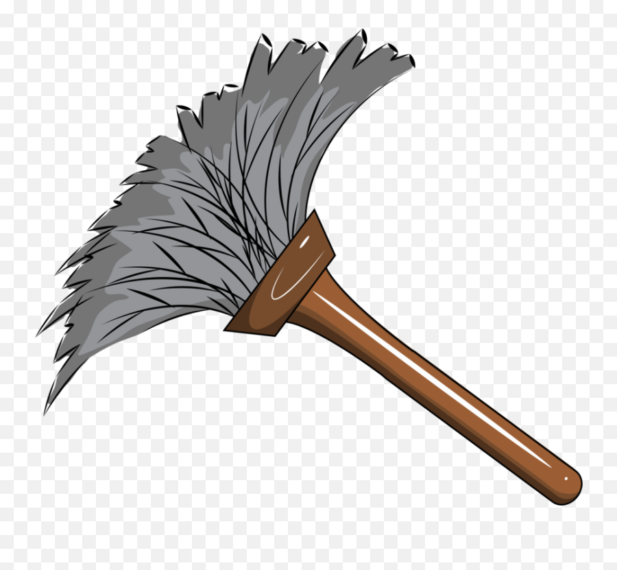 Feather Duster Clipart - Maid Feather Duster Clipart Emoji,Vacuum Clipart