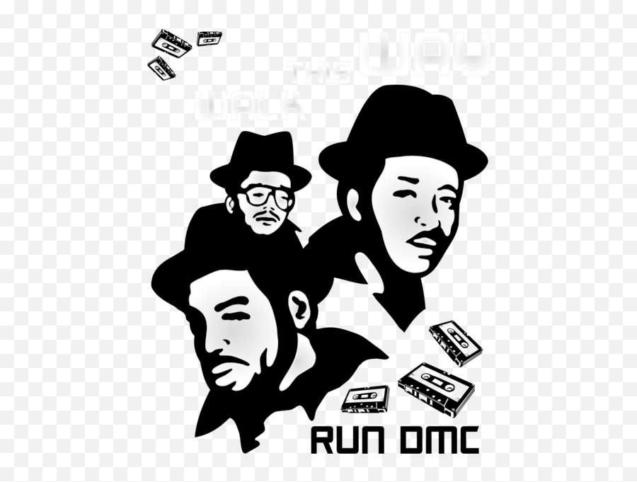 Run Dmc - Run Dmc Long Transparent Emoji,Run Dmc Logo