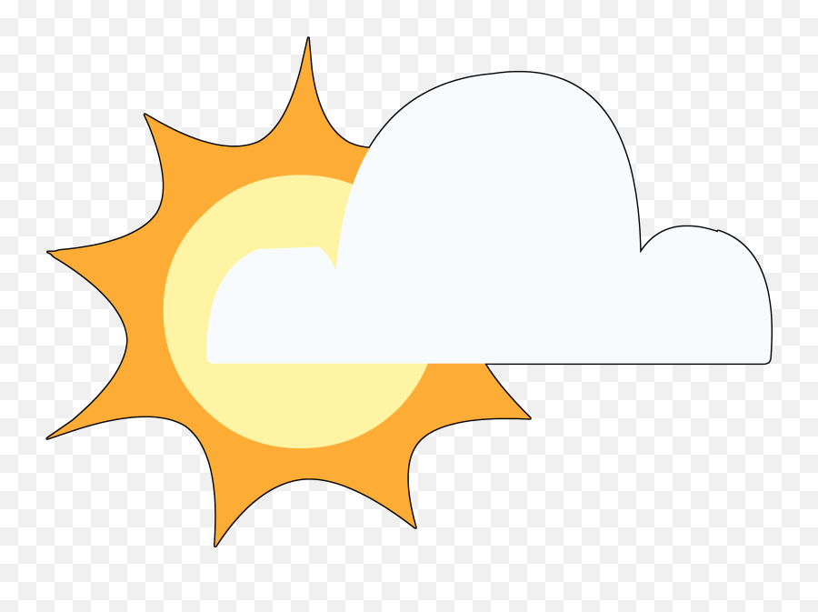 Free Partly Cloudy Pictures Download Free Clip Art Free - Star And Cloud Cutie Mark Emoji,Cloudy Clipart