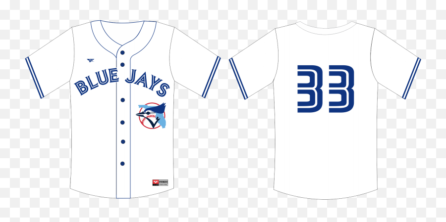 Central Florida Blue Jays White Jersey - Short Sleeve Emoji,Blue Jays Logo