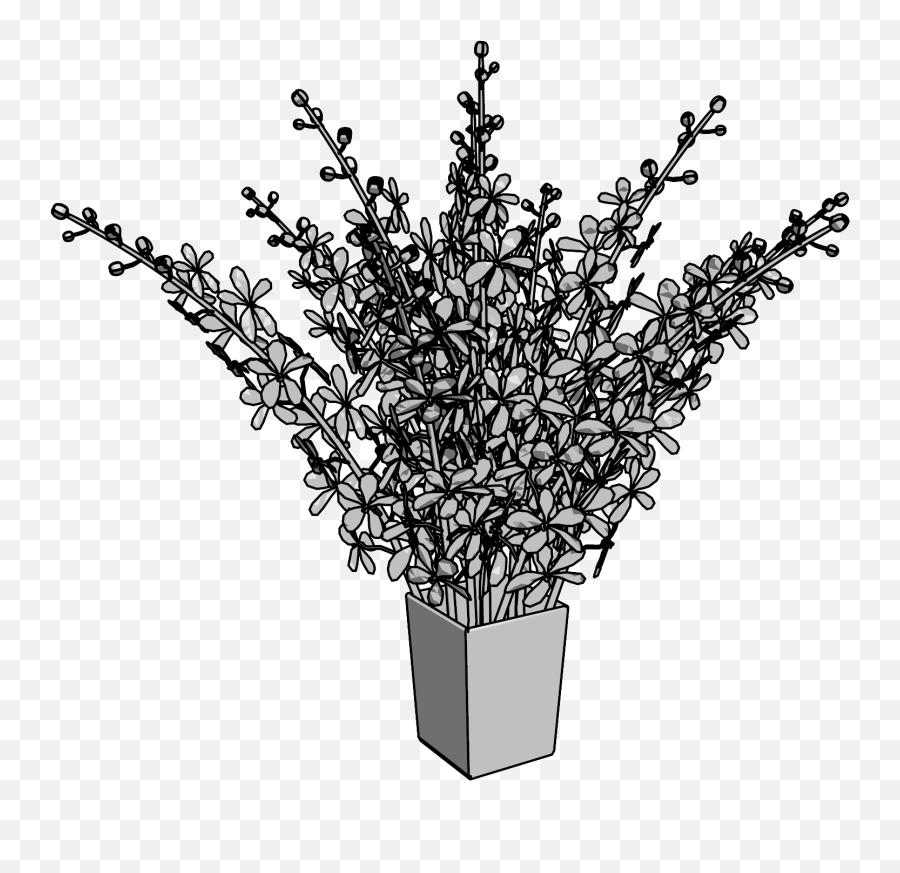 Black And White Flower Png - Floral Emoji,White Flowers Png