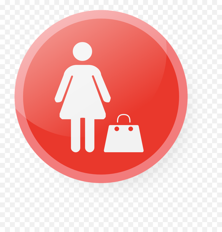 Ladies Restroom Sign - Female Restroom Sign Transparent Female Disabled Toilets Sign Emoji,Restroom Clipart