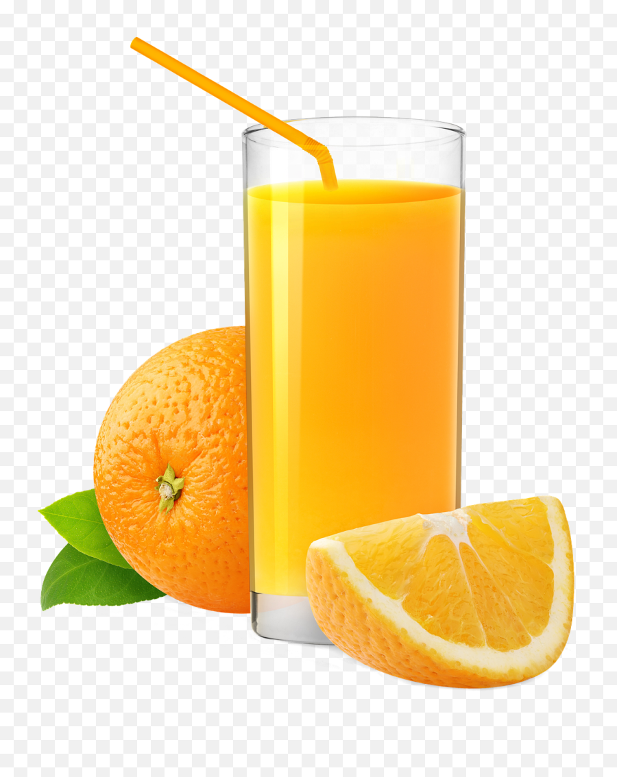 Glass Orange Juice Slice - Orange Juice Png Emoji,Orange Slice Png
