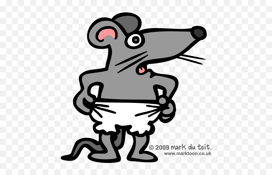 Rat Wearing Knickers - Clipart Emoji,Rat Clipart
