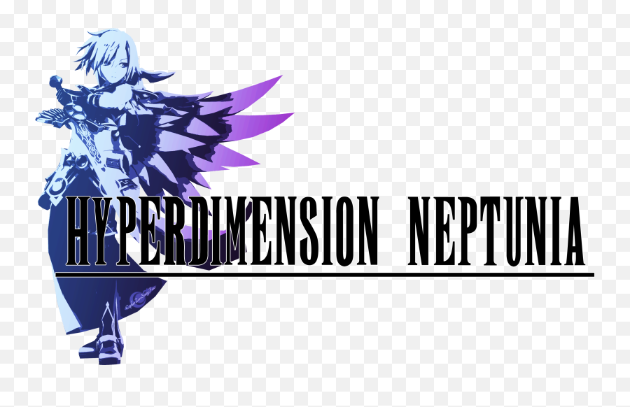 Hyperdimension Neptunia Logo But Itu0027s In The Style Of Final - Portable Network Graphics Emoji,Final Fantasy Logo