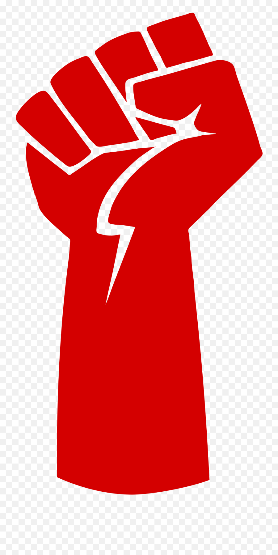 Download Raised Fist Computer Icons - Power Fist Clipart Emoji,Fist Clipart