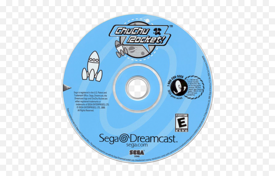 Sega Dreamcast Disc Images - Chuchu Rocket Cd Dreamcast Emoji,Sega Dreamcast Logo