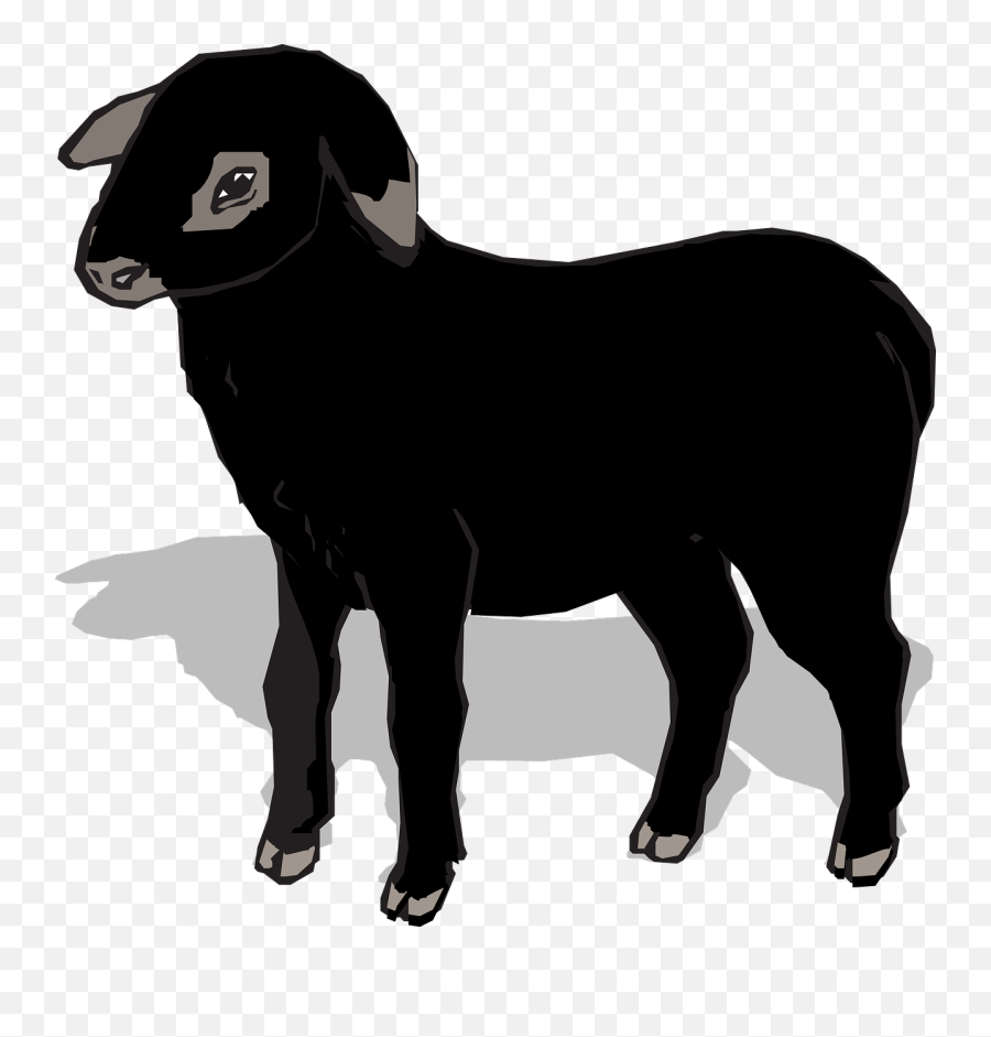 Free Cartoon Lambs Download Free Cartoon Lambs Png Images - Black Sheep Clipart Emoji,Baby Lamb Clipart
