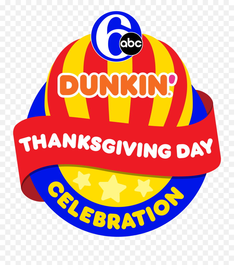 6abc Dunkinu0027 Thanksgiving Day Celebration - Happy Emoji,Dunkin Logo