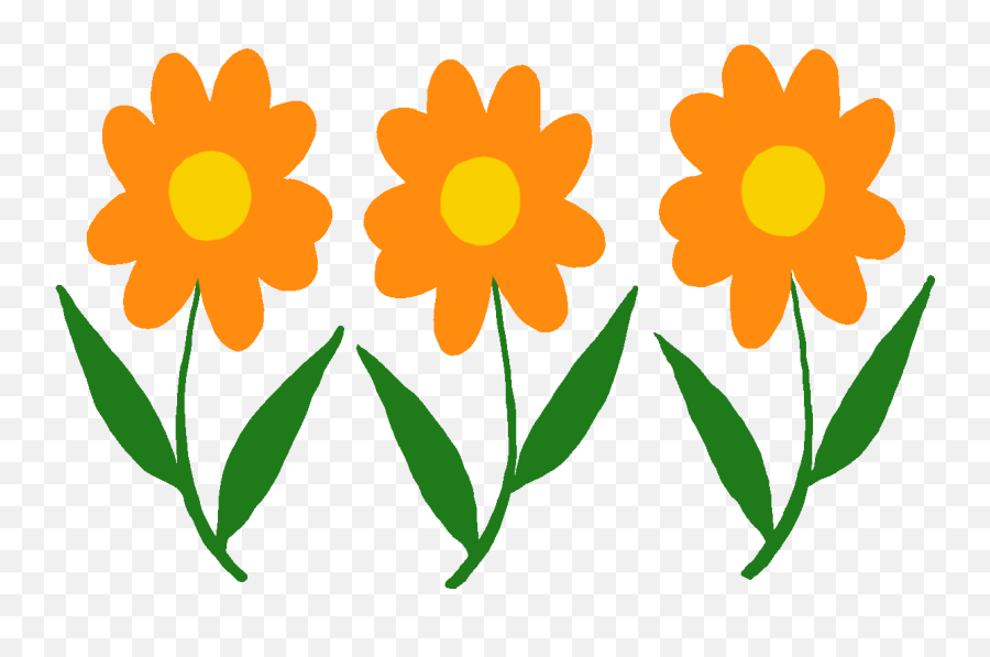 Animation Flower Clipart Gif Animated Flowers Png Border - Clipart Flowers Swaying Gif Emoji,Flowers Png