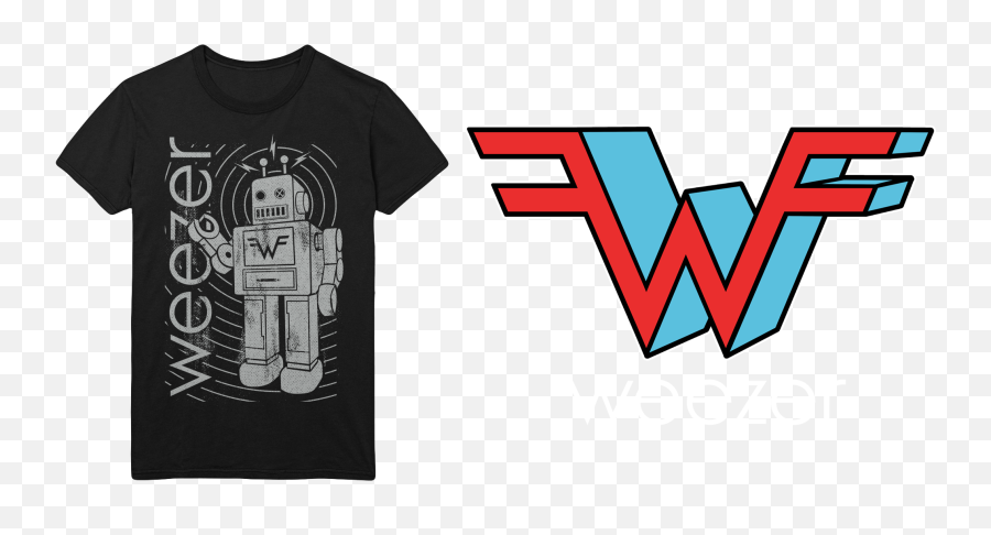 Weezer - Rage Against The Machine Remeras Emoji,Weezer Logo