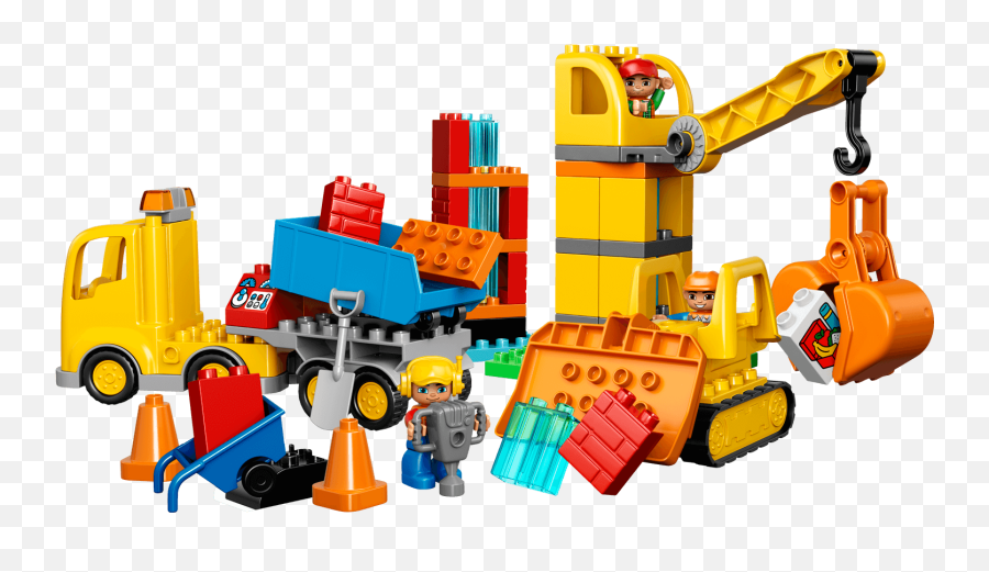 Lego Clipart Lego Builder - Lego Duplo 10813 Emoji,Lego Clipart