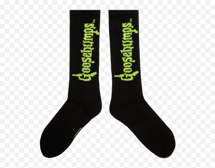 Dumbgood Goosebumps Drip Logo Black Socks 25 Streetwear Emoji,Black And Yellow Logo
