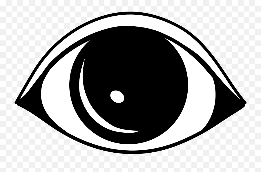 Eyes Clipart Eye Logo Clip Art - Eye Clipart Black And White Png Emoji,Eyes Clipart
