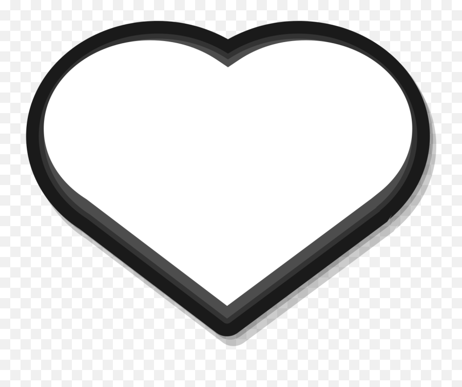 Nuvola Emblem - Heart Emblem Emoji,White Heart Png