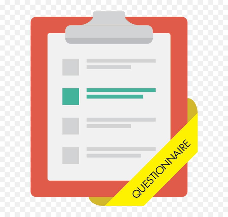 Questionnaire Png Clipart - Questionnaire Clipart Emoji,Survey Clipart
