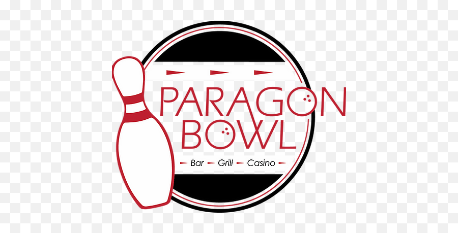 Paragon Bowl - Bowling Alley Paragon Bowl Logo Emoji,Bowling Logo