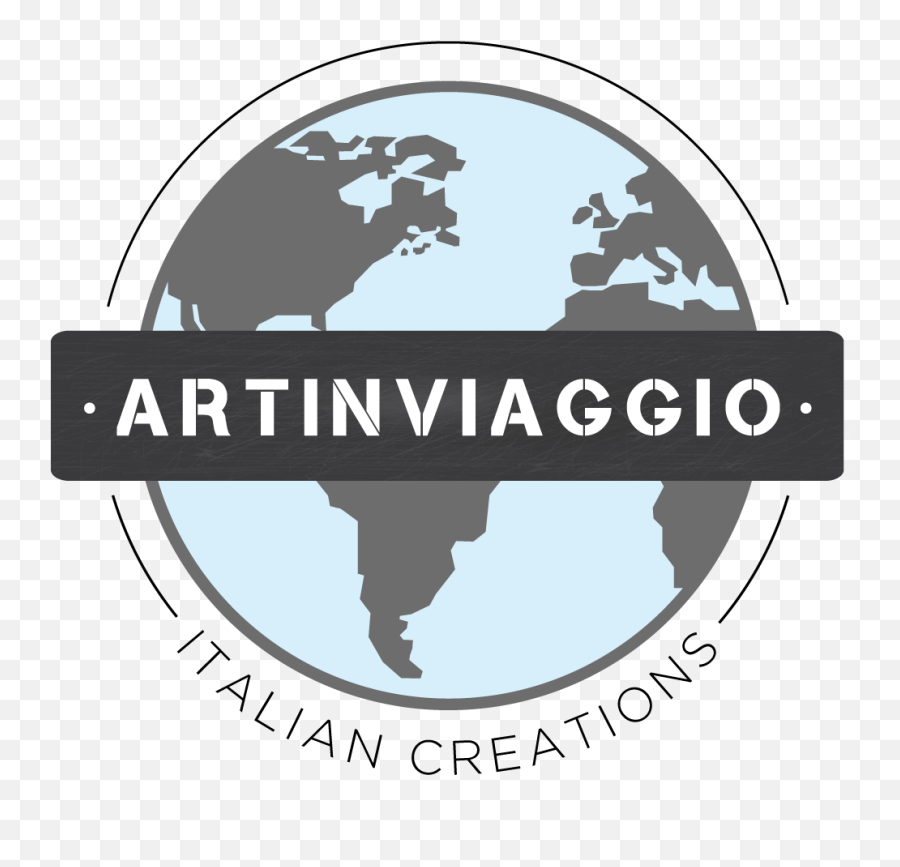 Download Hd Artinviaggio - Artinviaggio Earth Globe Globe Parco Emoji,Earth Clipart Black And White