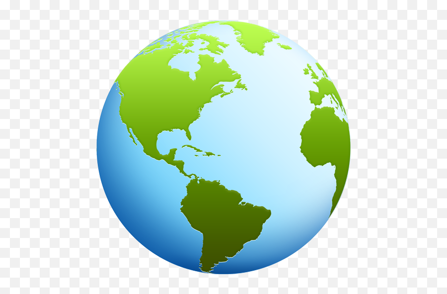 Globe Png - Planeta Tierra Png Dibujo Emoji,Globe Png