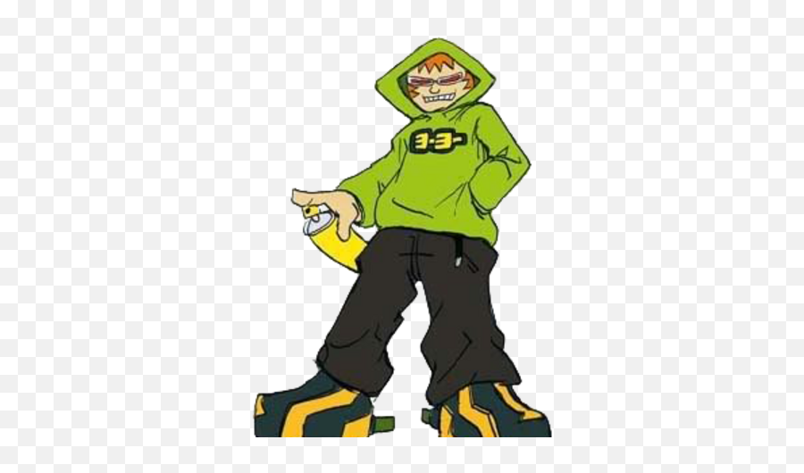 Yo - Yo Yo Character Design Jet Set Emoji,Jet Set Radio Logo