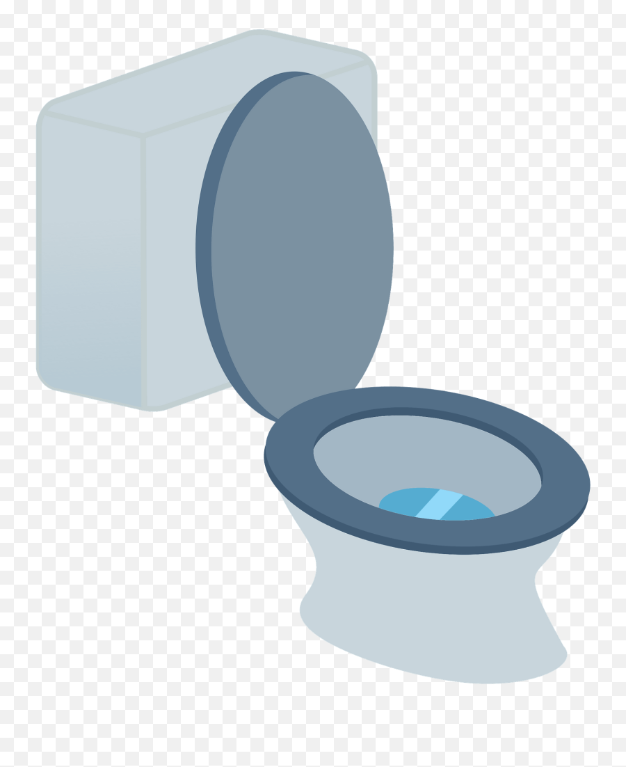 Basic Toilet Clipart Free Download Transparent Png Creazilla - Toilet Bowl Clipart Png Emoji,Restroom Clipart