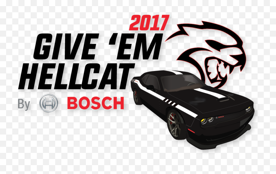 Sweepstakes - Automotive Decal Emoji,Hellcat Logo