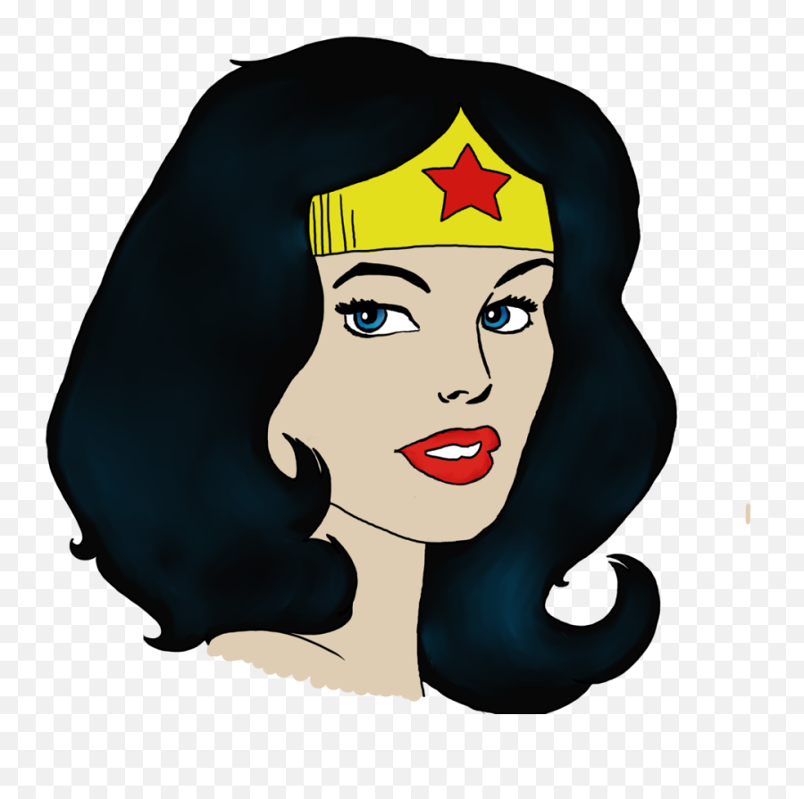 Wonder Woman Transparent Background Posted By Sarah Anderson - Wonder Woman Head Png Emoji,Woman Transparent Background