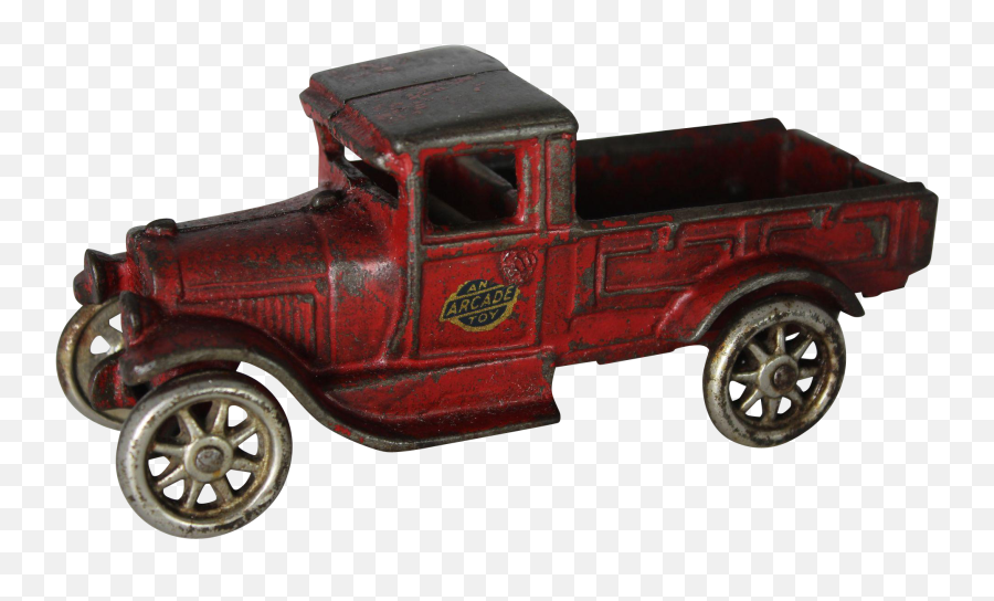 Arcade Cast Iron Ford Express Pickup - Old Toy Car Png Emoji,Vintage Truck Clipart