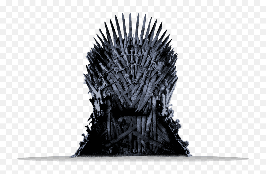 Download Throne And Thrones Of Tree Game Black Hq Png Image - Iron Throne White Background Emoji,Black Background Png