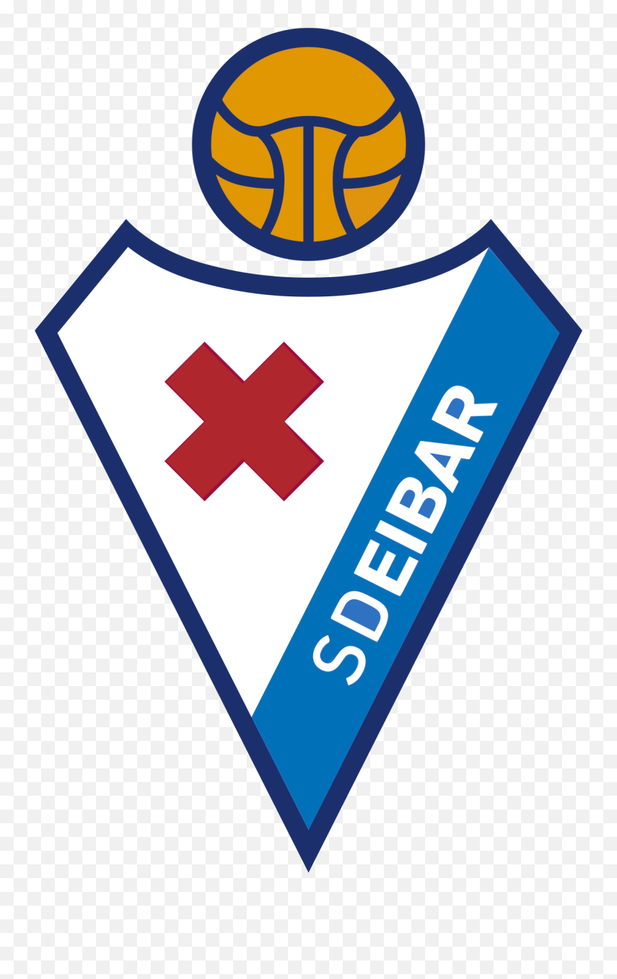 Download Hd Eibar Logo La Liga Sports - Sd Eibar Logo Emoji,La Liga Logo