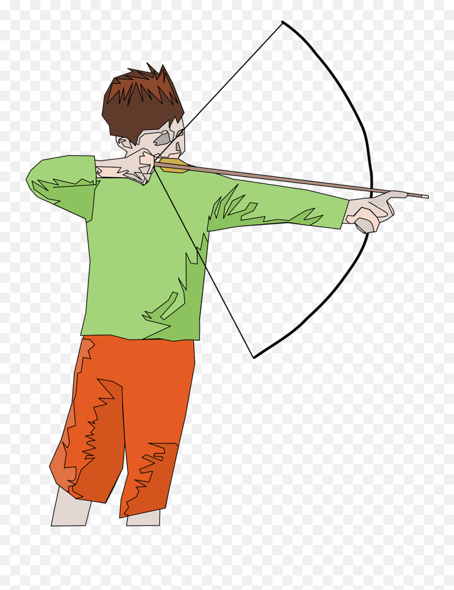 Abstract Archer Archery Arrow Png Picpng Emoji,Bow And Arrow Png