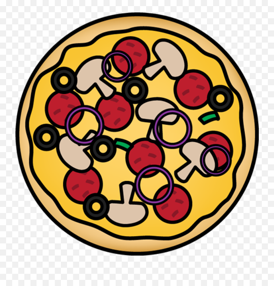 Pizza Pie Clipart Free Clipart Download With Pie Clipart Emoji,Pie Clipart Black And White