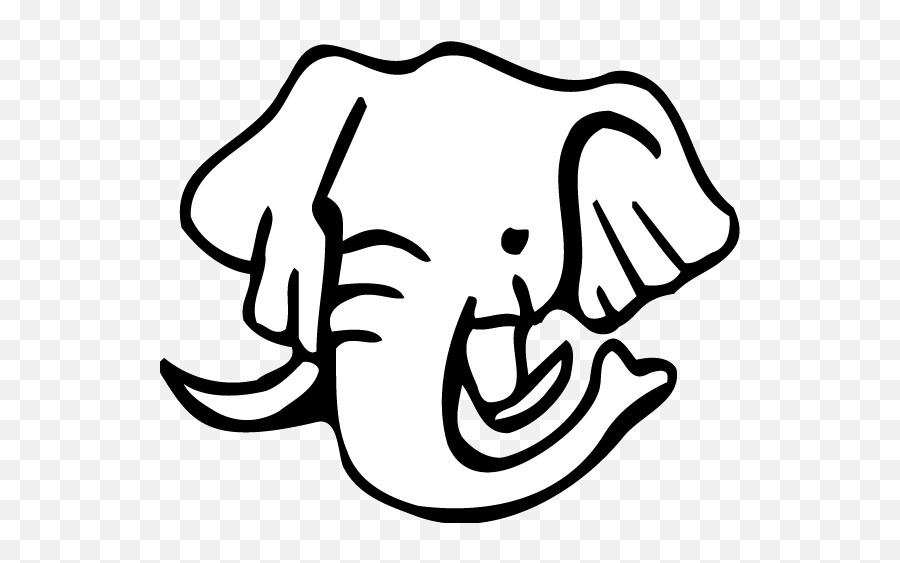 Coloring Pages Of Lose Up Of Elephant Face For Kids Emoji,Child Coloring Clipart