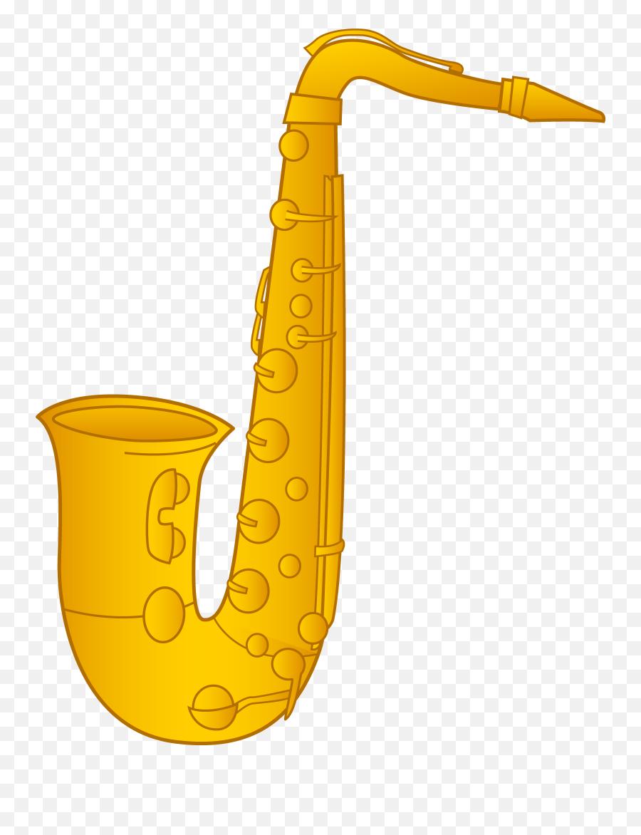 Free Clip Art - Saxophone Clip Art Emoji,Saxophone Clipart