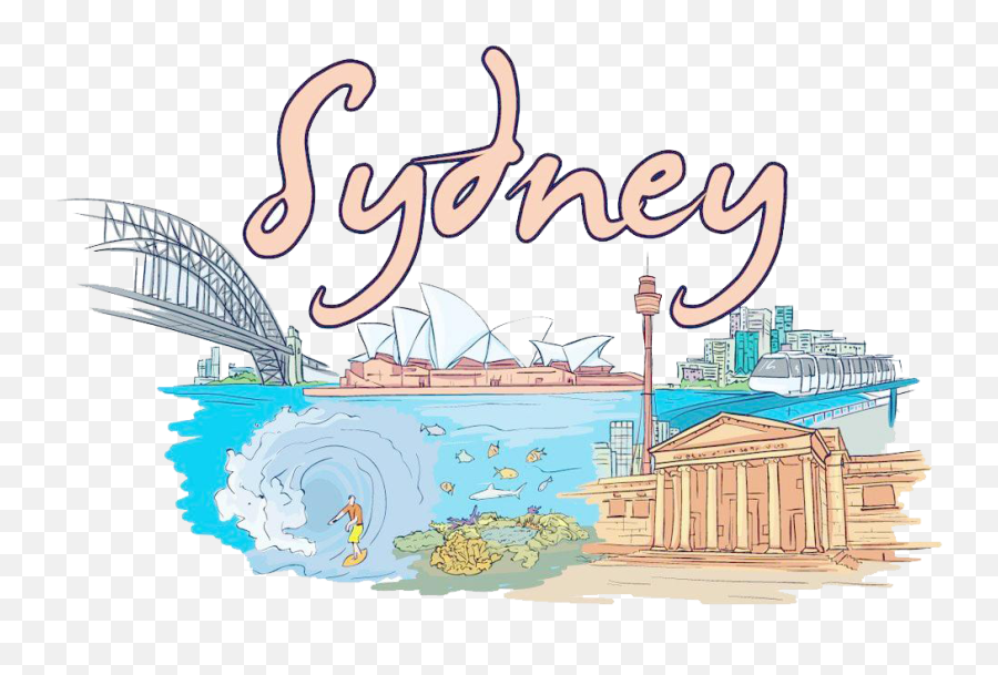 Download Building City Sydney Opera House Illustration Wall - Fiction Emoji,Wall Clipart