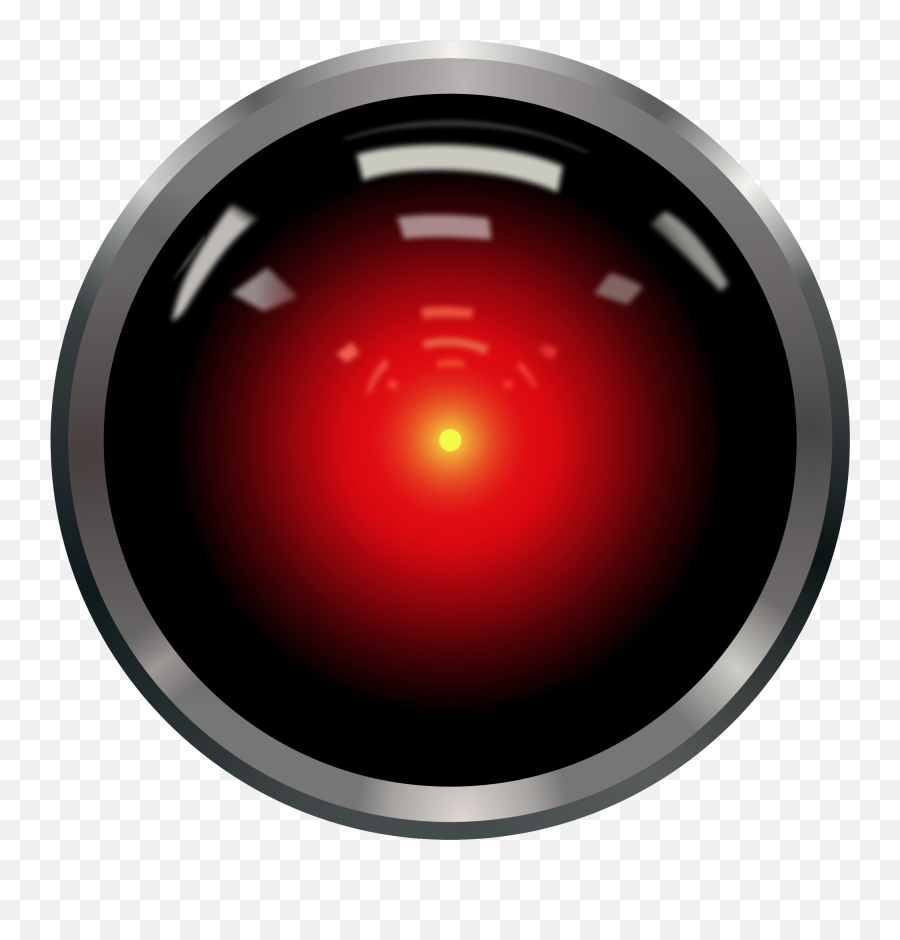 Terminator Eye Png Picture Black And - Hal 9000 Png Emoji,Eye Png