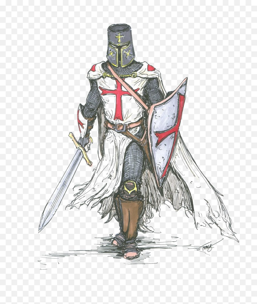 Knight Png Transparent Image - Knights Templar Emoji,Knight Png