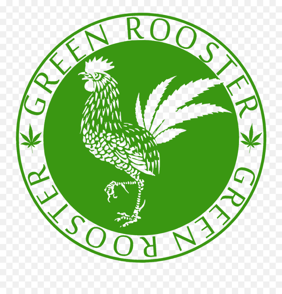 Green Rooster Edibles Emoji,Rooster Logo