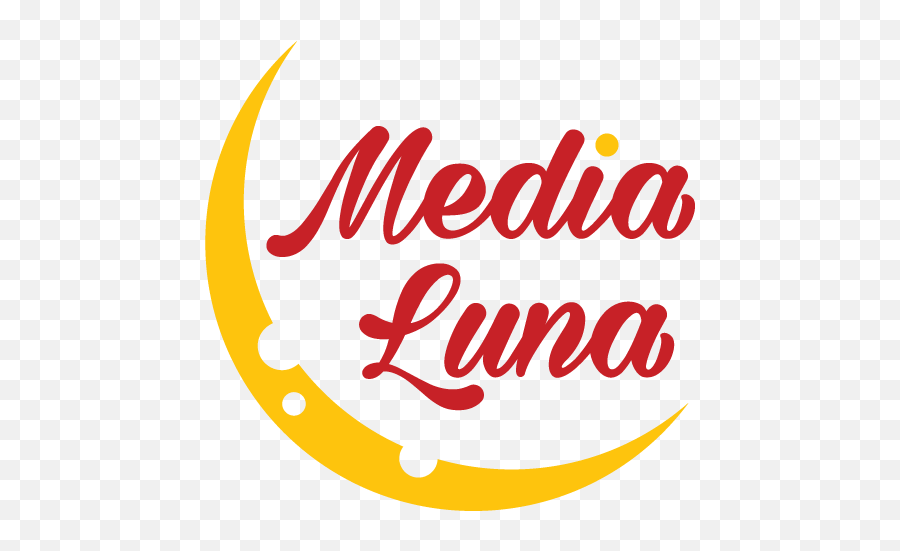 Modern Playful Media Logo Design For Media Luna By Sergio Emoji,Media Logos