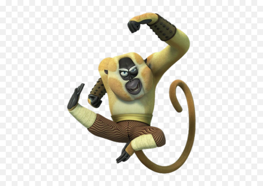 Master Monkey Fictional Characters Wiki Fandom - Animal Is Monkey From Kung Fu Panda Emoji,Monkey Transparent Background