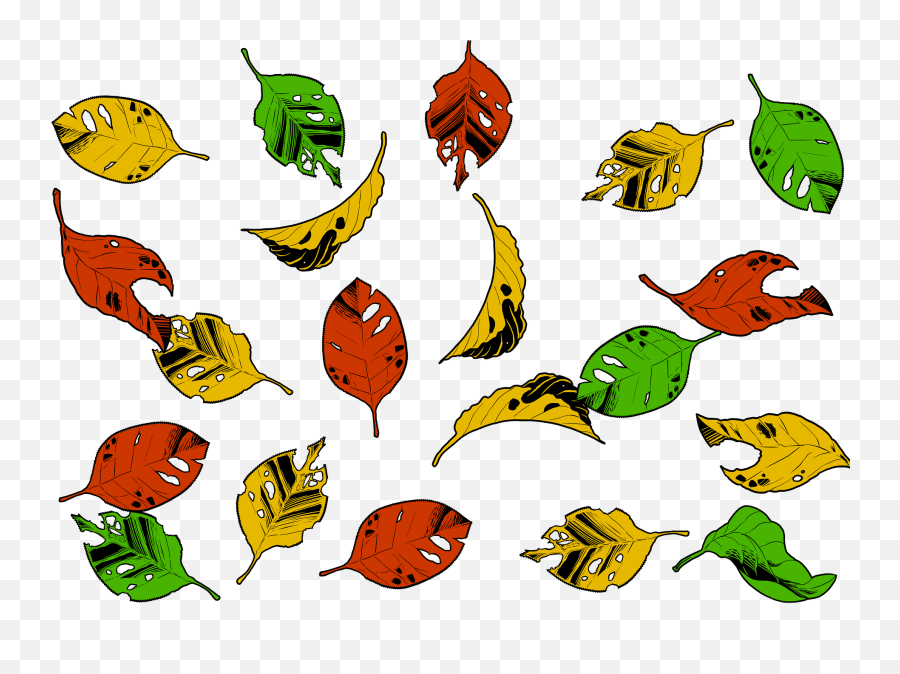 Falling Leaves Clipart Free Download Transparent Png - Decorative Emoji,Falling Clipart