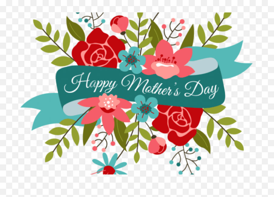 Free Png Download Happy Mothers Day - Floral Happy Mothers Day Png Emoji,Day Clipart