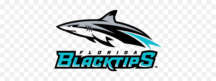 Fxfl Florida Blacktips Identity - Fxfl Florida Black Tips Emoji,Shark Logos