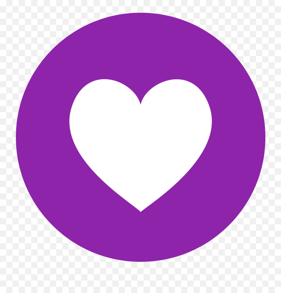 Fileeo Circle Purple White Heartsvg - Wikimedia Commons Red Heart In Circle Emoji,Purple Heart Emoji Png