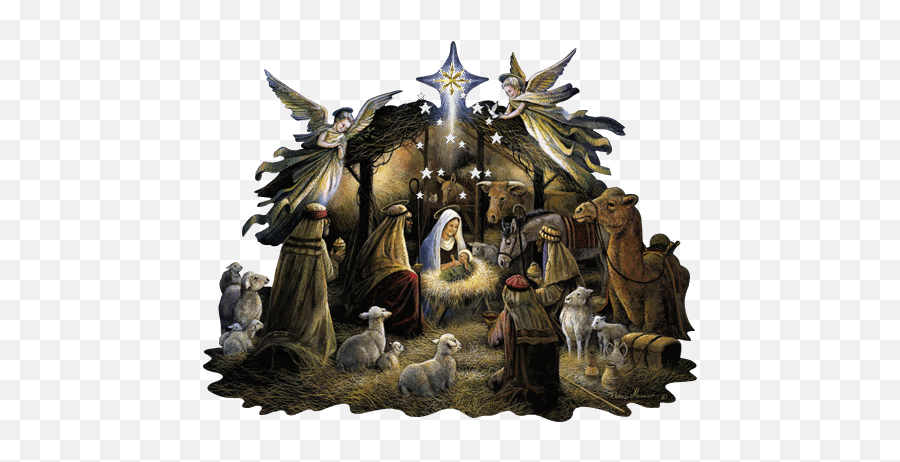 Pin On Navidad - Christmas Jesus Gif Emoji,Religious Christmas Clipart