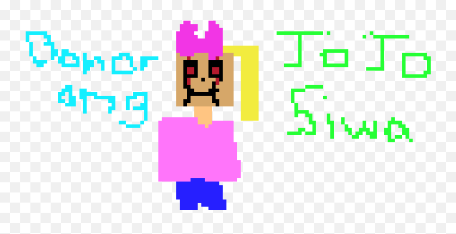 Jojo Siwa Pixel Art Maker - Dot Emoji,Jojo Siwa Logo