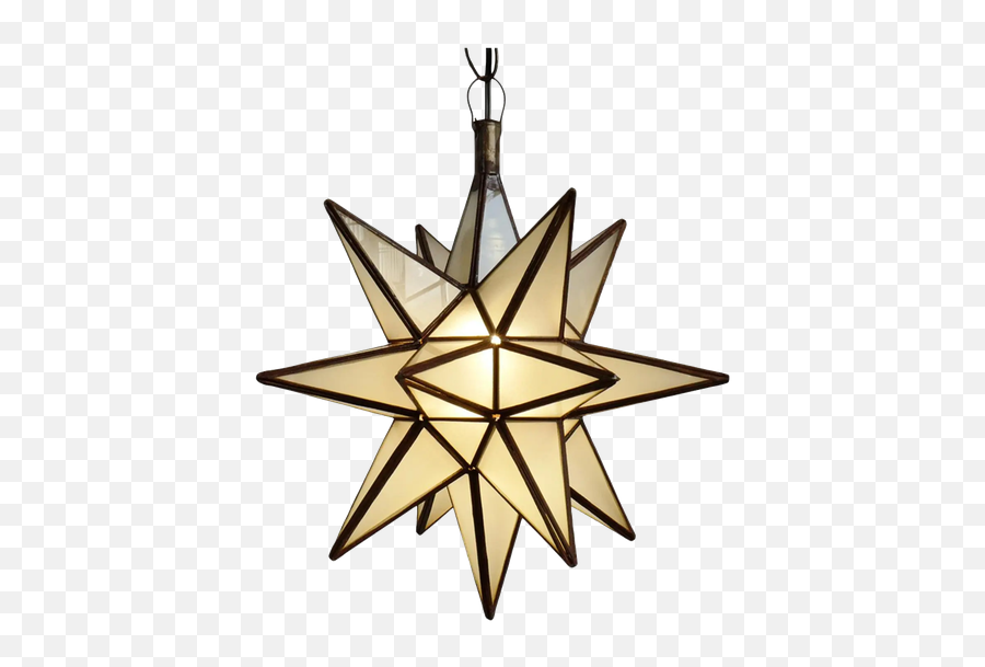 Frosted White Moravian Star Lantern Medium Emoji,White Star Transparent Background